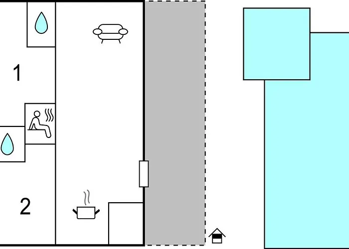 Lovely In With Sauna דירה שיבניק